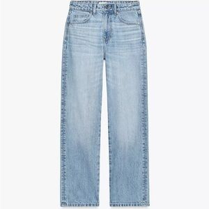 Zara Light Blue Straight Leg Women's Jeans